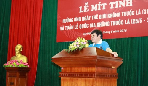 Việt Nam hưởng ứng Ngày Thế giới không thuốc lá 31/5 - ảnh 1